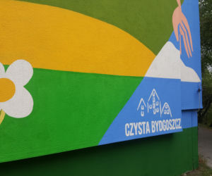 Ekologiczny mural w Bydgoszczy