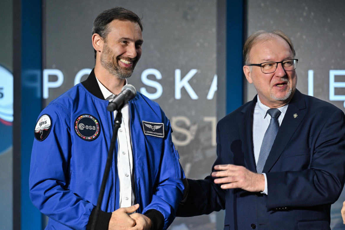 MNiSW: konferencja prasowa „IGNIS - Polska sięga gwiazd” ze Sławoszem Uznańskim-Wiśniewskim