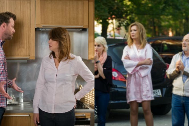 Na Wspólnej Smolny (Łukasz Konopka) Basia (Grażyna Wolszczak) Dorota (Marta Dąbrowska)