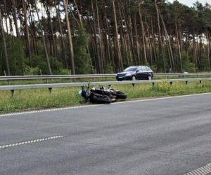 Tragiczny finał wypadku na S5 pod Bydgoszczą. Motocyklista zmarł w szpitalu!