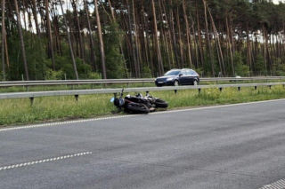 Tragiczny finał wypadku na S5 pod Bydgoszczą. Motocyklista zmarł w szpitalu!