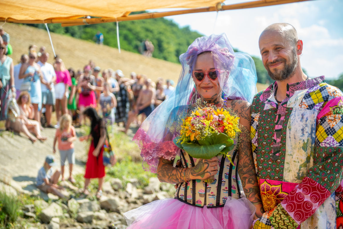 Z festiwalu prosto na ślubny kobierzec. Podczas kazimiernikejszyn odbył się wyjątkowy ślub