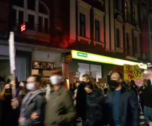 Protest kobiet w Sosnowcu 