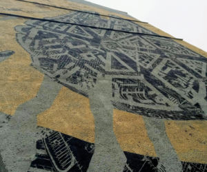Nowy mural przy ul. Kolumba