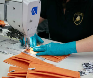 Lamborghini produkuje maseczki ochronne i przyłbice