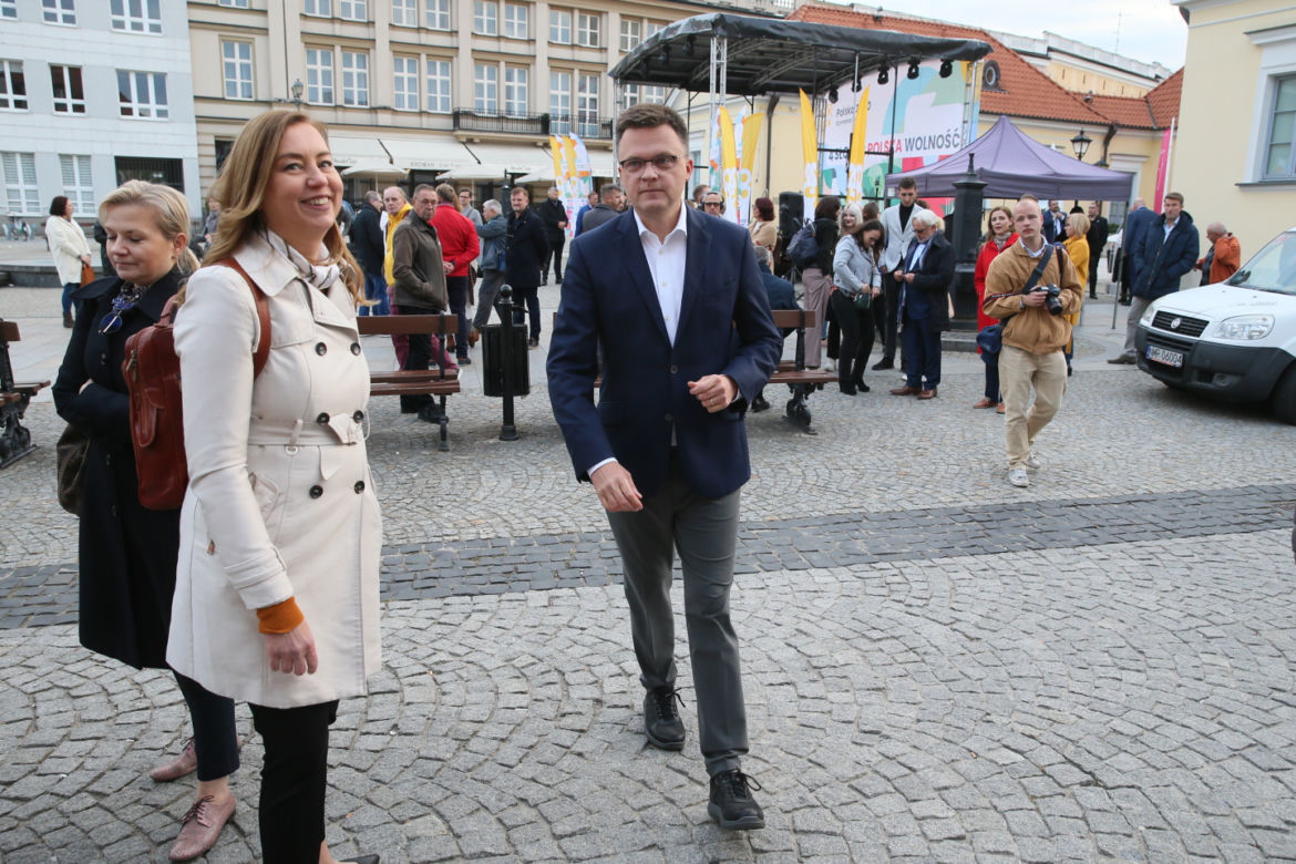 Szymon Hołownia, Hanna Gill-Piątek. Mobilna konwencja polityczna, Polska 2050