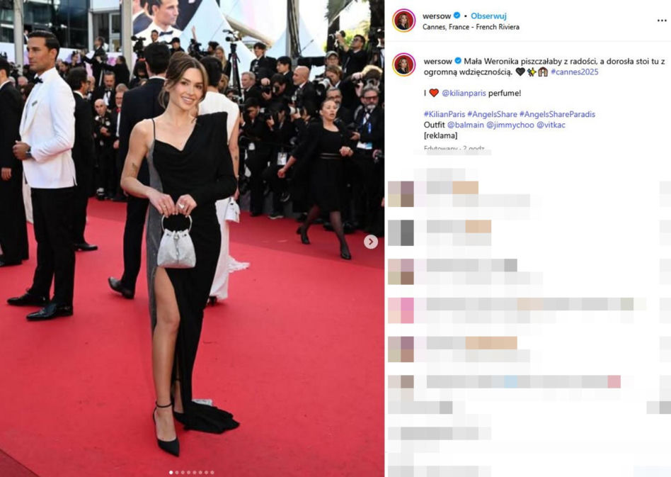 Magda Świder i Wersow w Cannes.