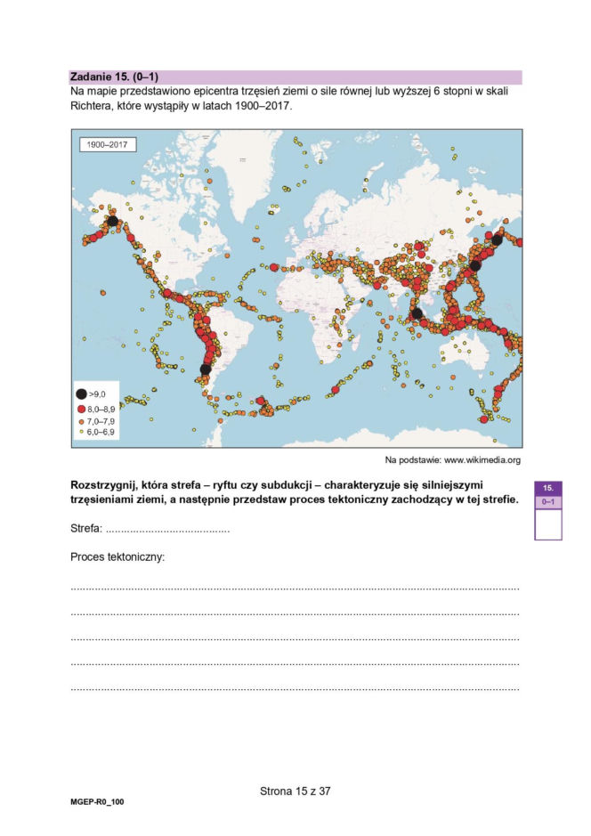 Próbna matura 2026 geografia. Wszystkie ODPOWIEDZI i ARKUSZE CKE i 15.01.2026.