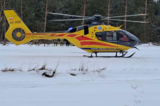Wypadek na terenie gminy Adamów
