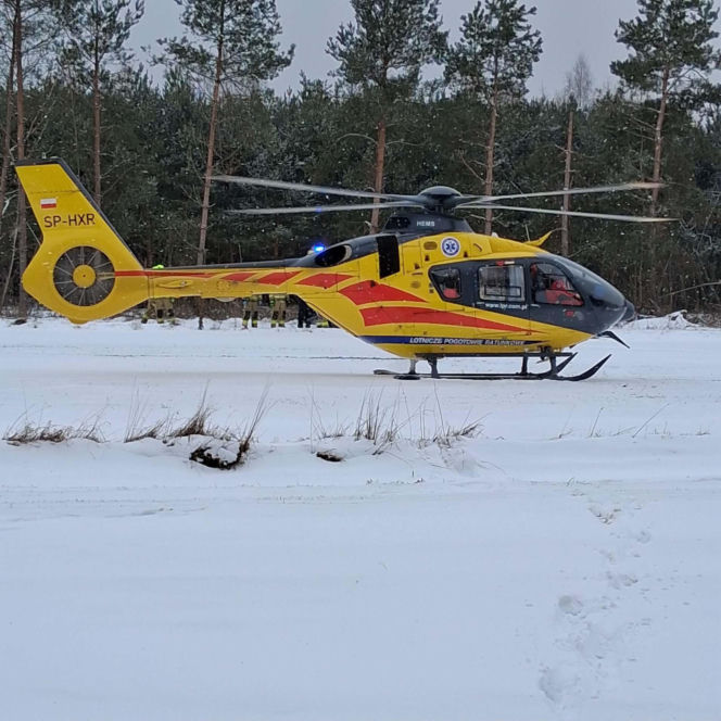 Wypadek na terenie gminy Adamów