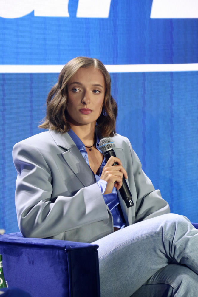 Iga i Agata Świątek na konferencji otwierającej kampanię Oral-B