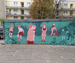 Dzieci Muranowa - wyjątkowy mural, który powstał na podstawie archiwalnych zdjęć!