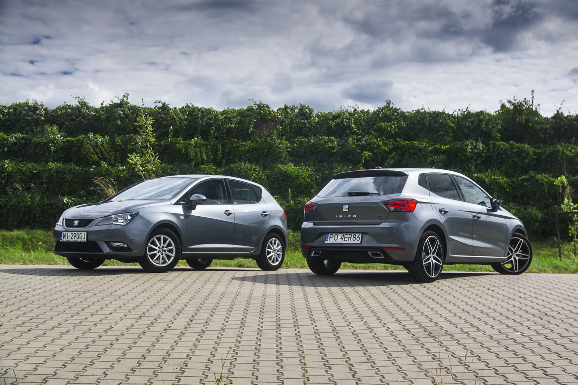 Seat Ibiza V 1.5 TSI 150 KM vs. Seat Ibiza IV 1.2 TSI 90 KM