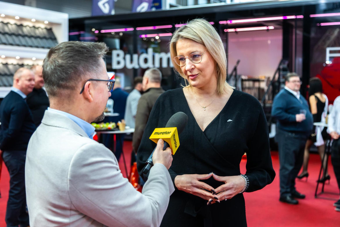BUDMAT - Dach Forum 2026. Anna Chorzewska, Dyrektor Handlowa Dachy i Elewacje Budmat w rozmowie z redaktorem Radosławem Muratem