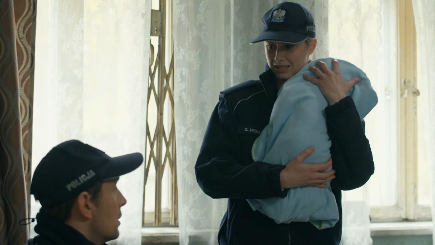 Barwy szczęścia, odcinek 3428. Marcin Kodur, (Oskar Stoczyński), Daria (Natalia Szczypka)
