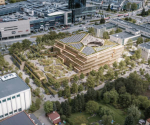 Zwycięska koncepcja Kengo Kumy i Schick Architekci w konkursie na Bibliotekę Nową w Rzeszowie