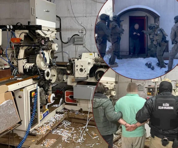 Nielegalna fabryka papierosów. Przejęto towar za 10 mln zł