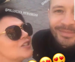 Małgorzata Pieńkowska i Andrzej Młynarczyk na Instagramie M jak miłość