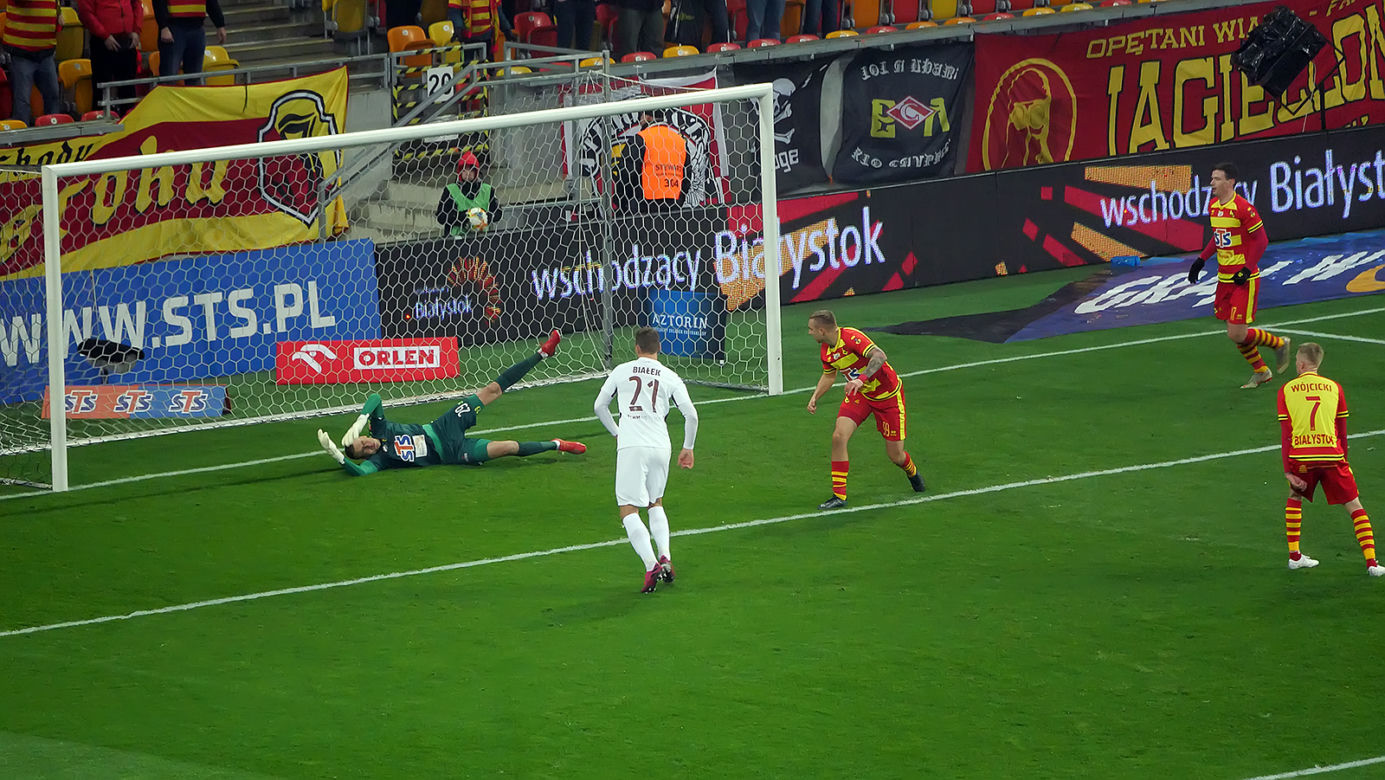 Jagiellonia Białystok - Zagłębie Lubin 0-1   data:2019-12-07