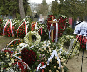 Pogrzeb Pawła Królikowskiego Powązki Wojskowe 