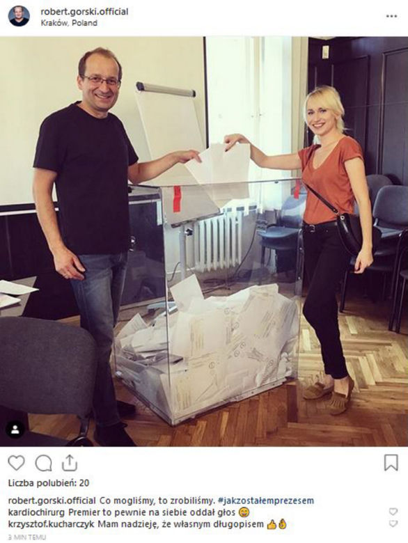 Gwiazdy oddały już swoje głosy w wyborach  cd