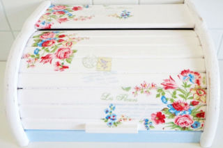Chlebak decoupage w stylu shabby chic: ZRÓB TO SAM