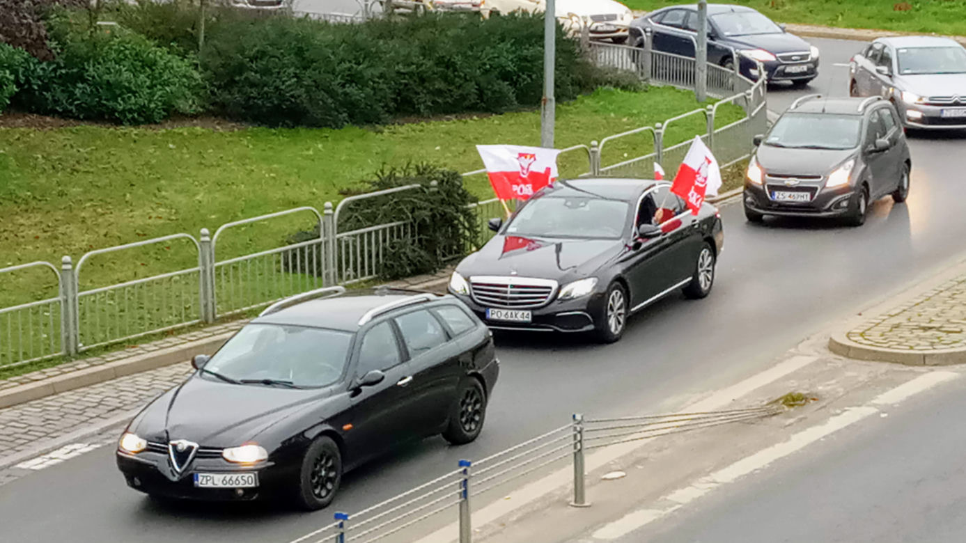 Rajd Niepodległości w Szczecinie