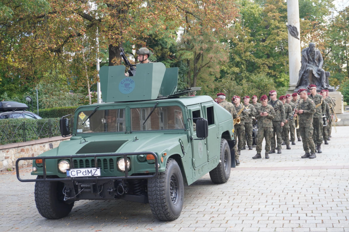 MSPO 2025. Parada Orkiestry Wojskowej w Kielcach