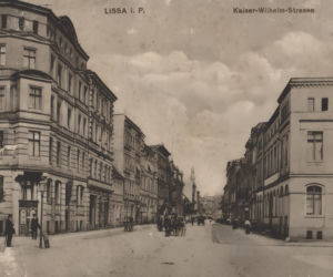 Ulica Słowiańska w Lesznie stare zdjęcia
