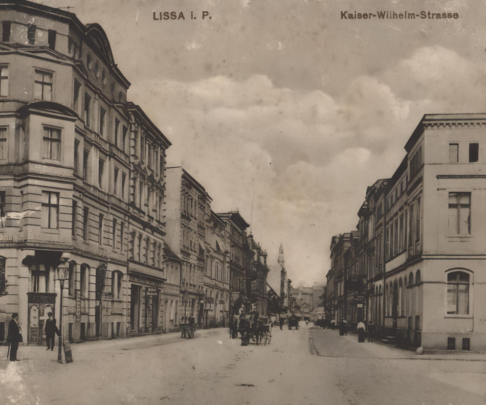 Ulica Słowiańska w Lesznie stare zdjęcia
