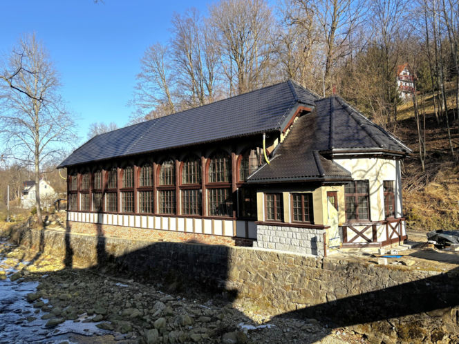 Pijalnia Dolnego Źródła w Świeradowie-Zdroju styczeń 2026