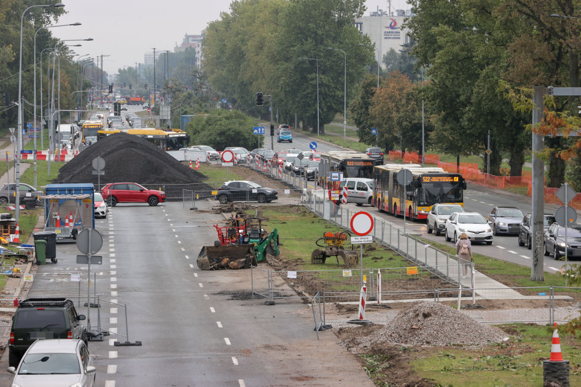 Kumulacja miejskich remontów. Tramwajarze paraliżują Warszawę 