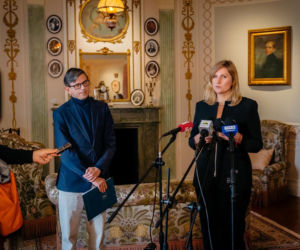 Portret młodego hrabiego Aleksandra von Hochberga w Zamku Książ