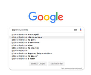 Kraków w Google. Jakich informacji szukamy najczęściej? Wyniki są zaskakujące!