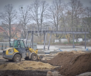 Budowa Fabryki Wody - listopad 2020