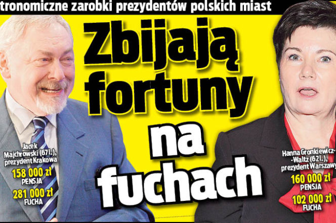 	Zbijają fortuny na fuchach