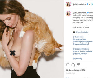 Znane Polki topless dla Białorusi