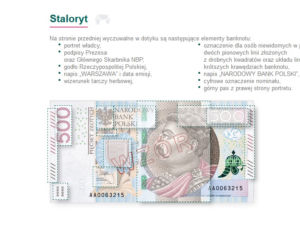 Banknot 500 złotych. Jak poznać czy jest prawdziwy?