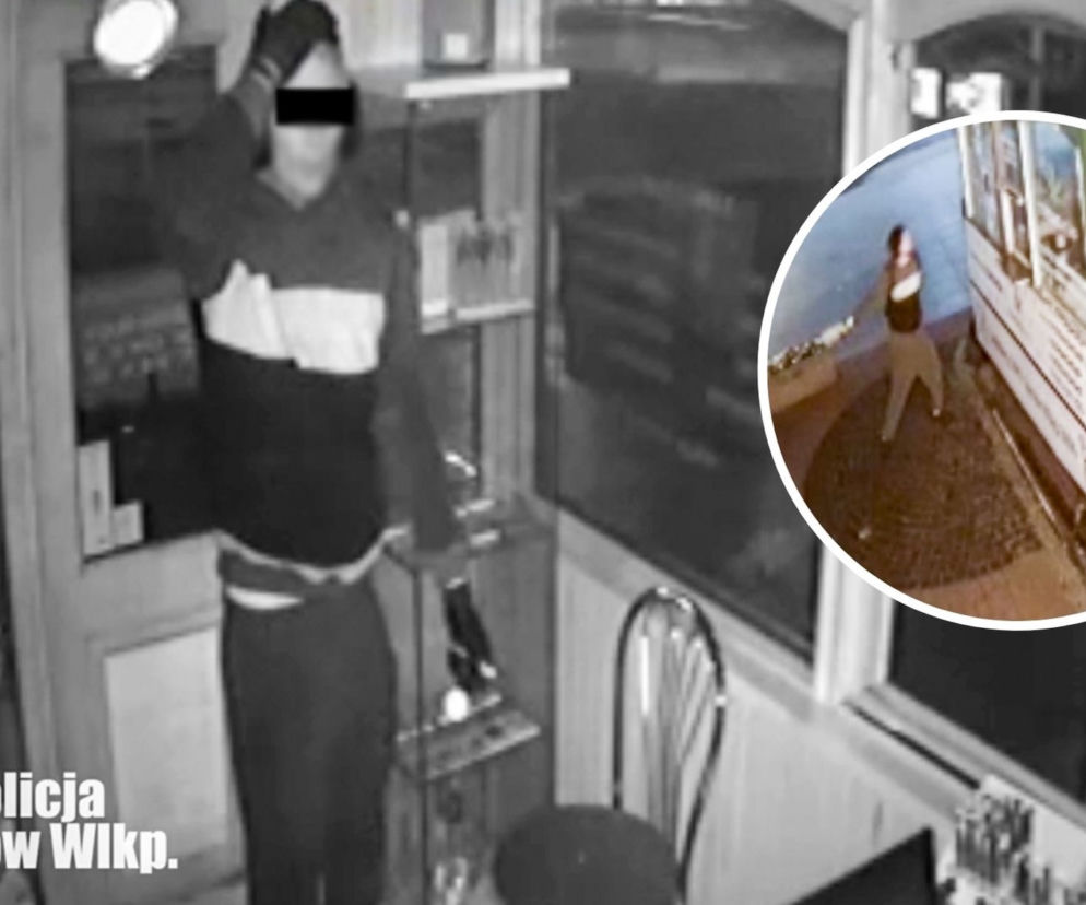 Gorzów: 21-latek włamał się do zabytkowego tramwaju. Rozbił kamerę, ale nagranie się zachowało. Kradł co popadnie! [WIDEO]