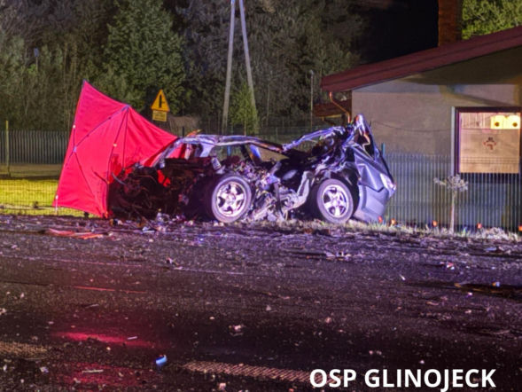 Druga ofiara tragedii pod Ciechanowem. W szpitalu zmarł 35-latek