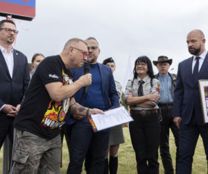 Jurek Owsiak z wizytą we Wrocławiu. WOŚP ma swoje rondo w mieście