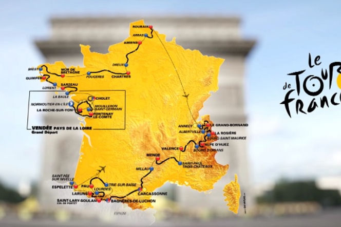 Tour de France 2018: TRASA, etapy, data wyścigu