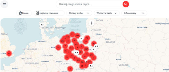 Mapa Książula