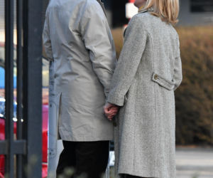 Barbara Bursztynowicz na słodkiej randce z mężem