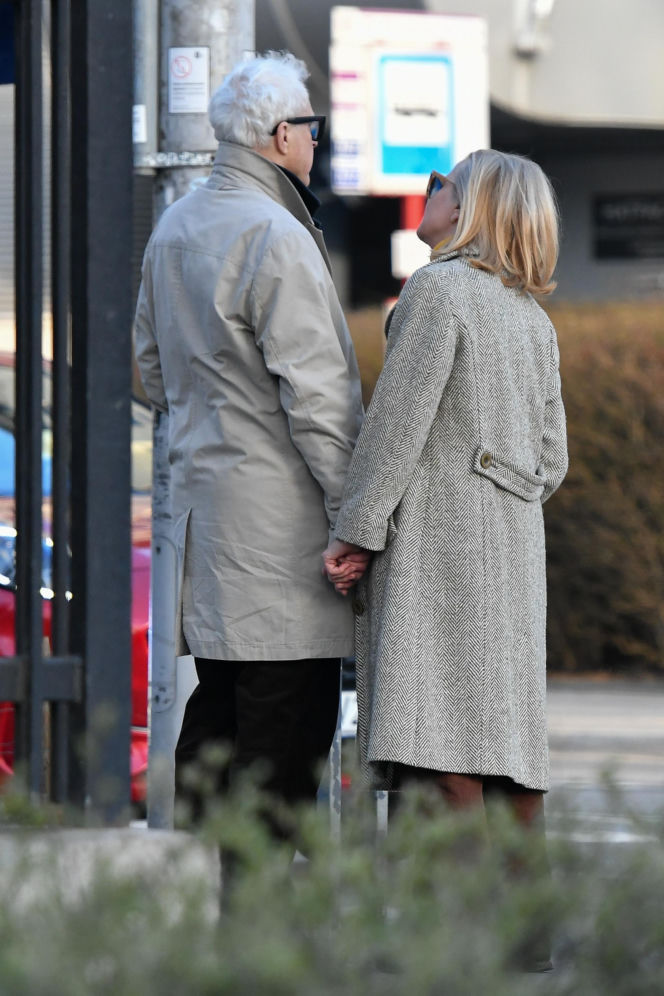 Barbara Bursztynowicz na słodkiej randce z mężem