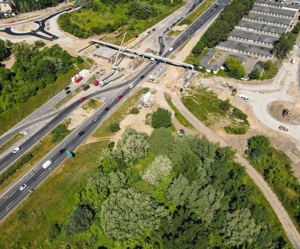 Przebydowa wiaduktu i zmiany na Krzywoustego