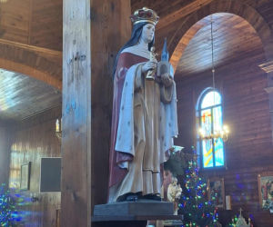 Parszów. Drewniany kościół pw. Zesłania Ducha Świętego