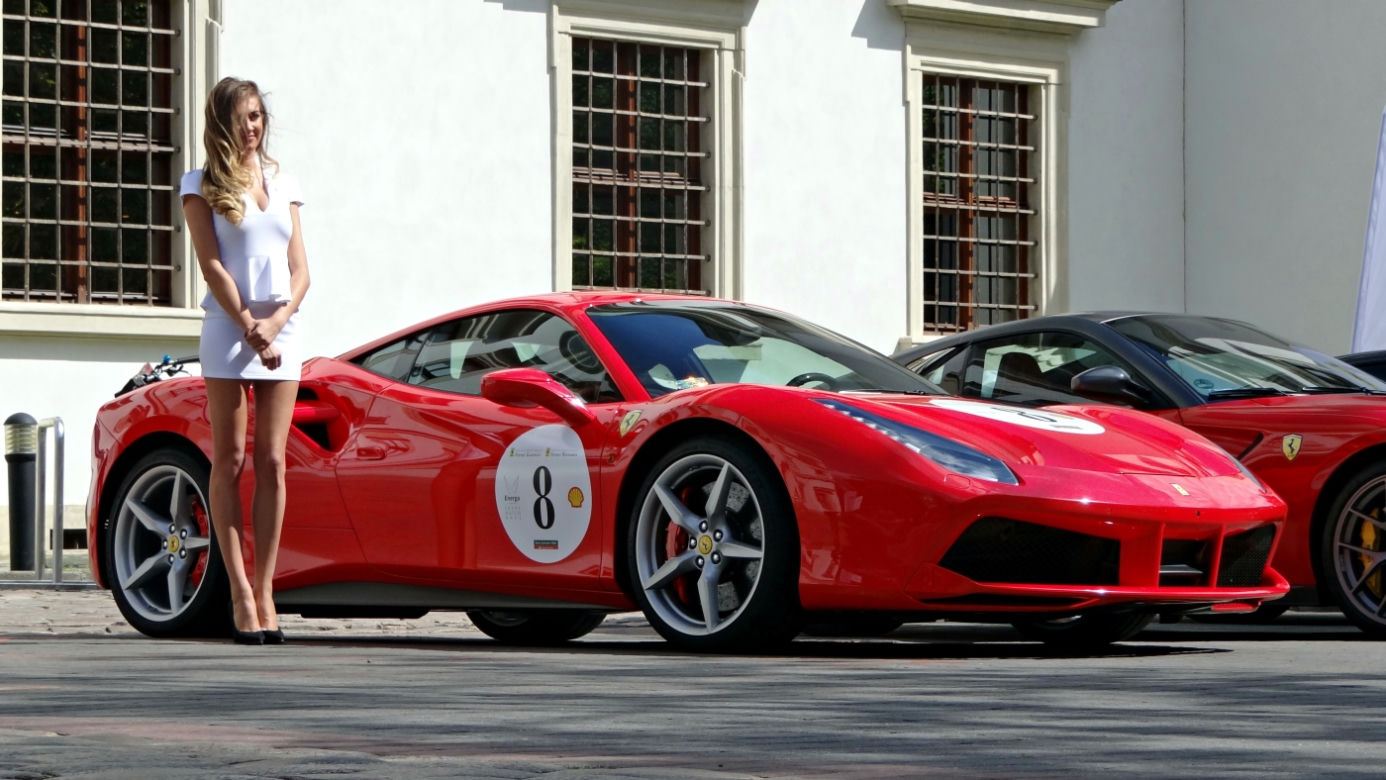 Kawalkada Ferrari przez Polskę 2015
