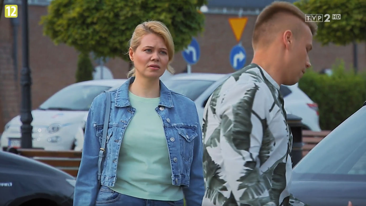 Barwy szczęścia, odc. 2538: Sławka (Ewelina Serafin), Patryk (Konrad Skolimowski)