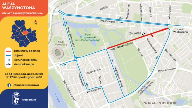 Trzy dni bez przejazdu